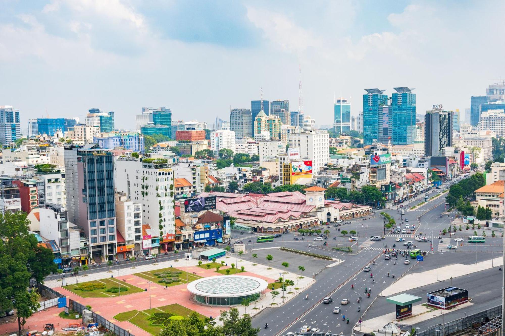 Tracy Ben Thanh Tower Ho-Chi-Minh-Stadt Exterior foto